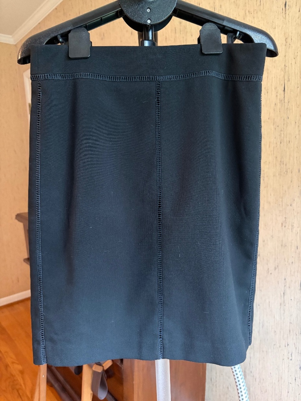 Ann Taylor - Stretch Pencil Skirt with Ladder Details